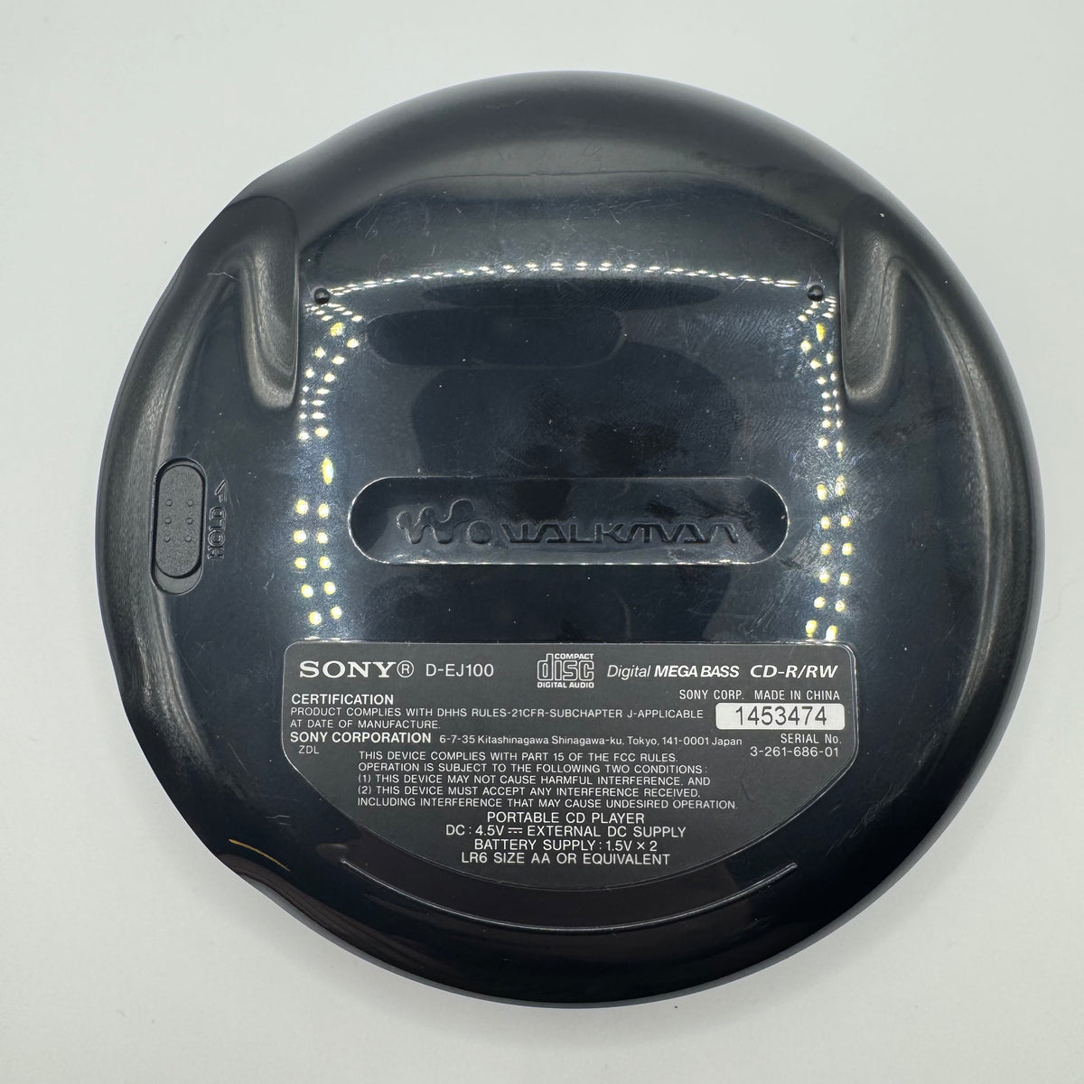 Sony CD Walkman Digital Mega Bass Portable CD Player D-EJ100