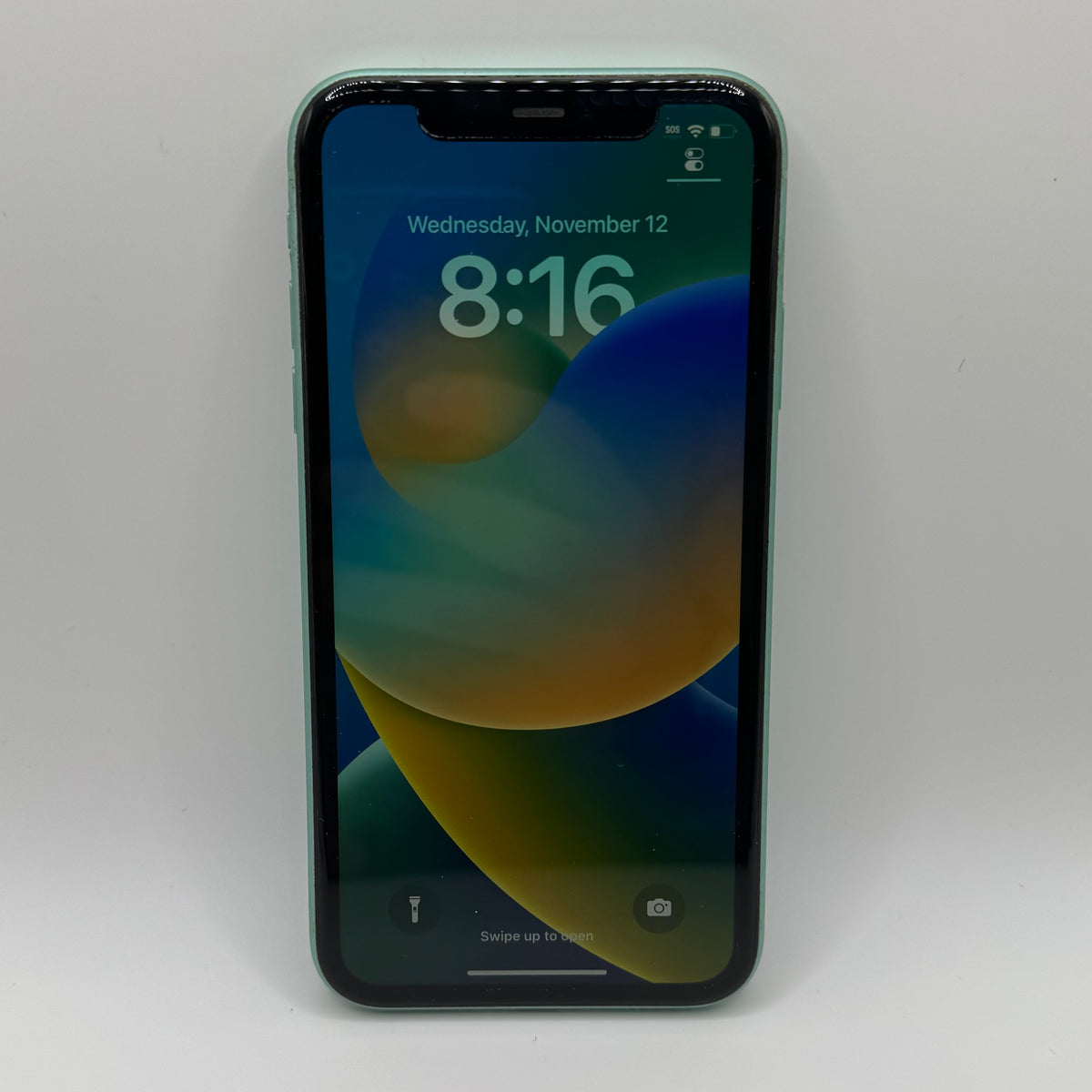 Unlocked Apple iPhone 11 128GB Green MWL02LL/A Service Battery