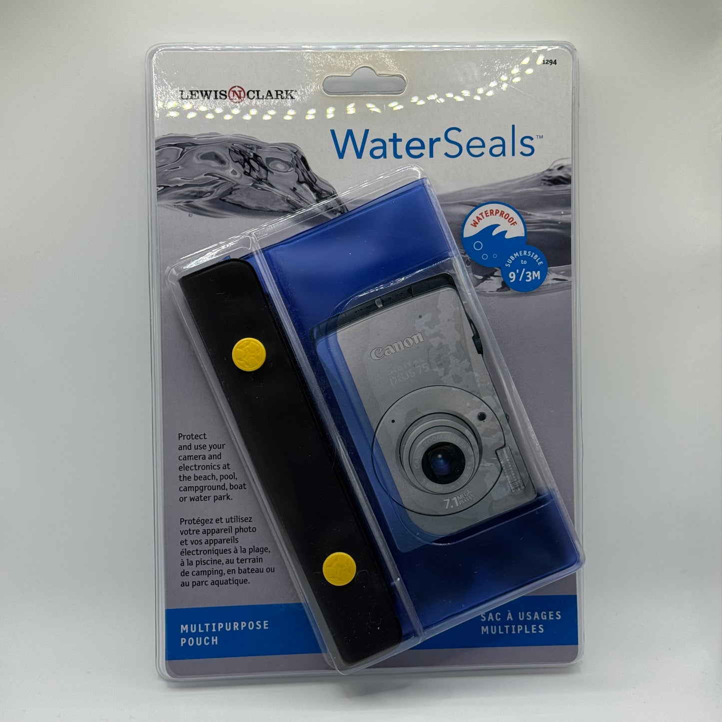 New Lewis N Clark WaterSeals Waterproof Multipurpose Pouch