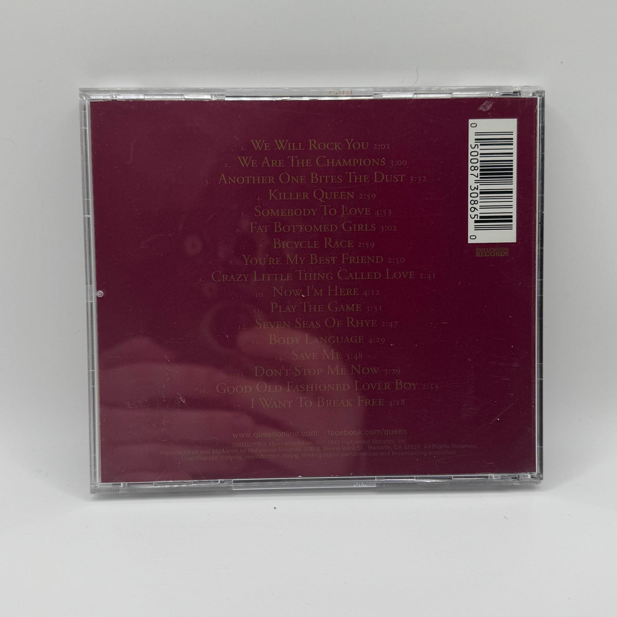 Queen Greatest Hits CD